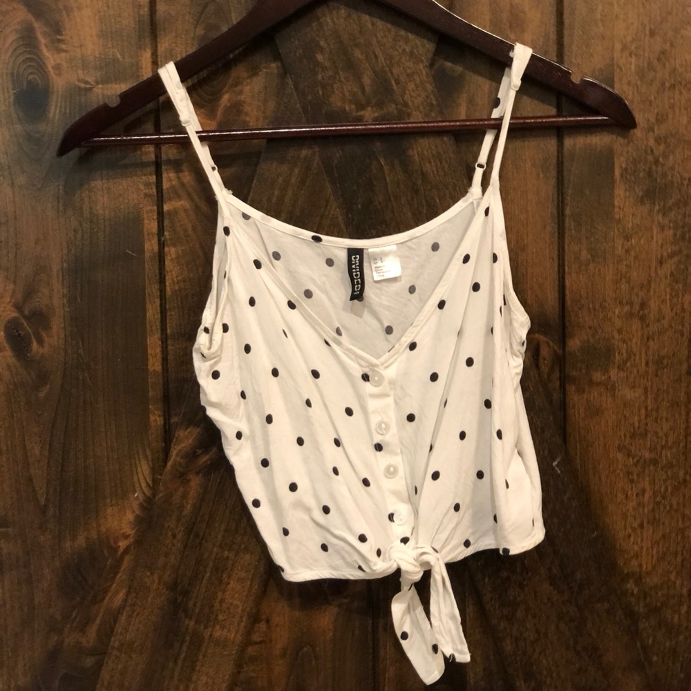 H&M Dot Crop